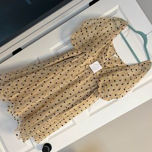 3X Puff Sleeve Baby Doll NWT Plus Size Dress